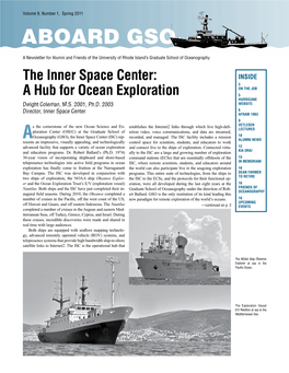 The Inner Space Center: a Hub for Ocean Exploration