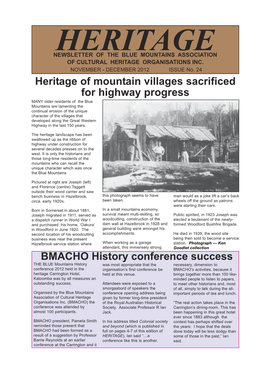 Heritage Newsletter Jan-Feb 2009