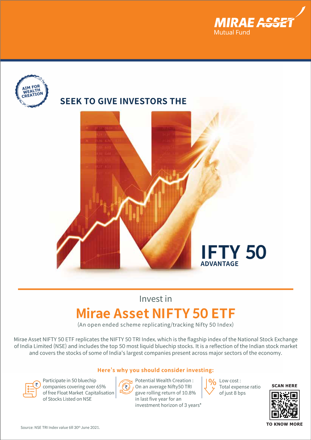 NIFTY 50 ETF (An Open Ended Scheme Replicating/Tracking Nifty 50 Index)