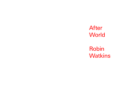 After World Robin Watkins