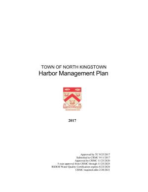 Harbor Management Plan 2021