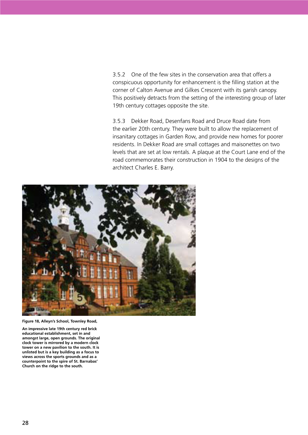 Dulwich Village Conservation Area Appraisal Part 3