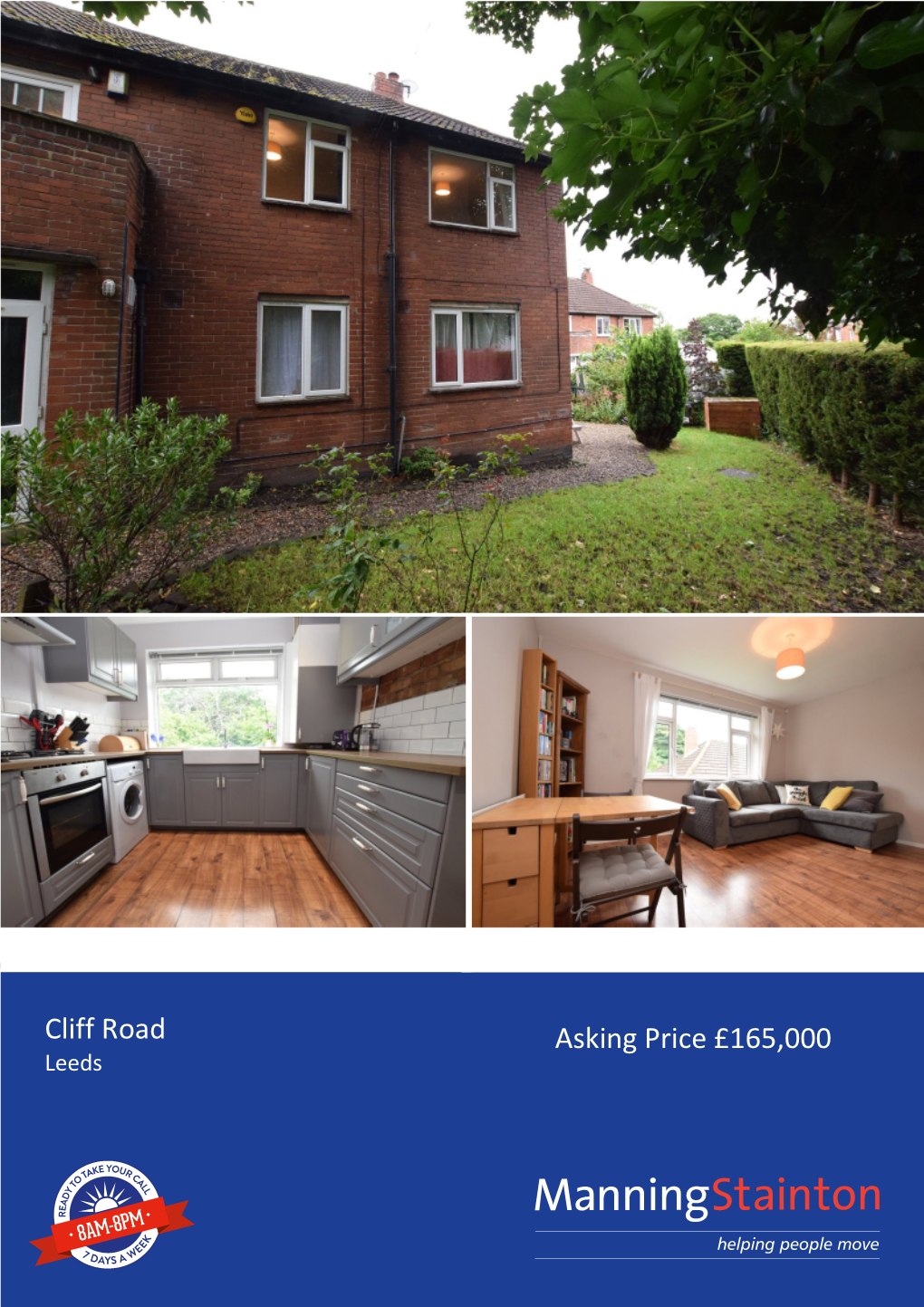 Cliff Road Asking Price £165,000 Leeds