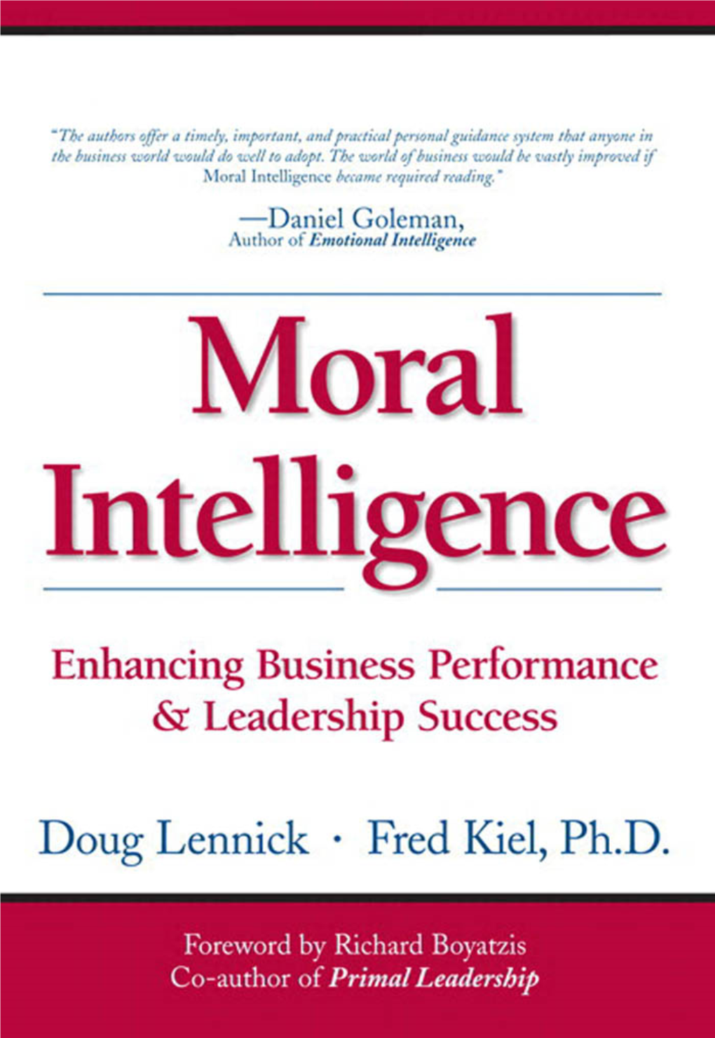 Moral Intelligence