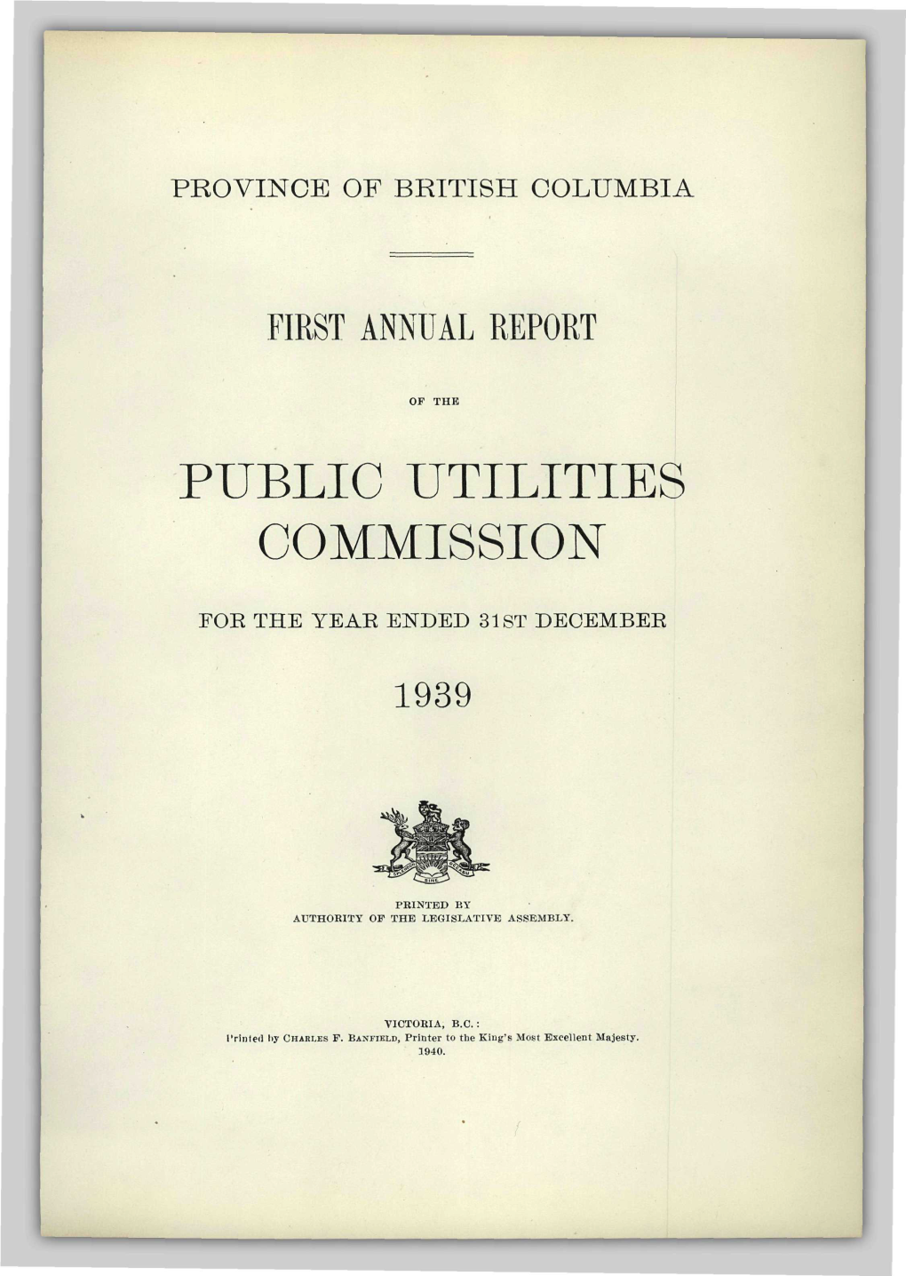 Public Utilities Commission