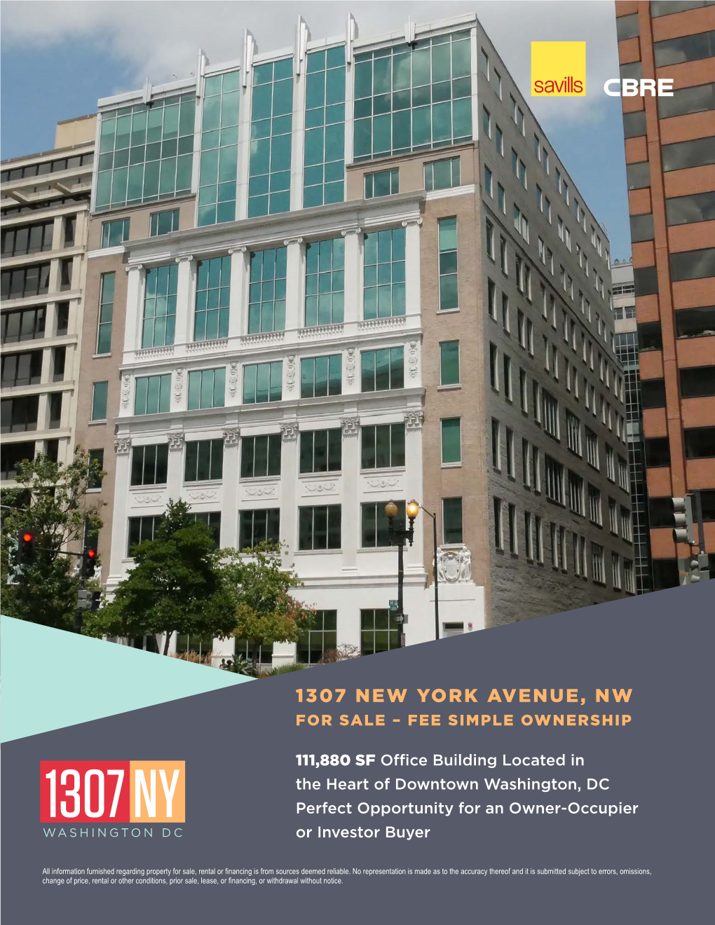 1307 NY at the Highest TENANT (NAFSA): Through December 31, Standards, and They Have Now Elected to Sell the Property