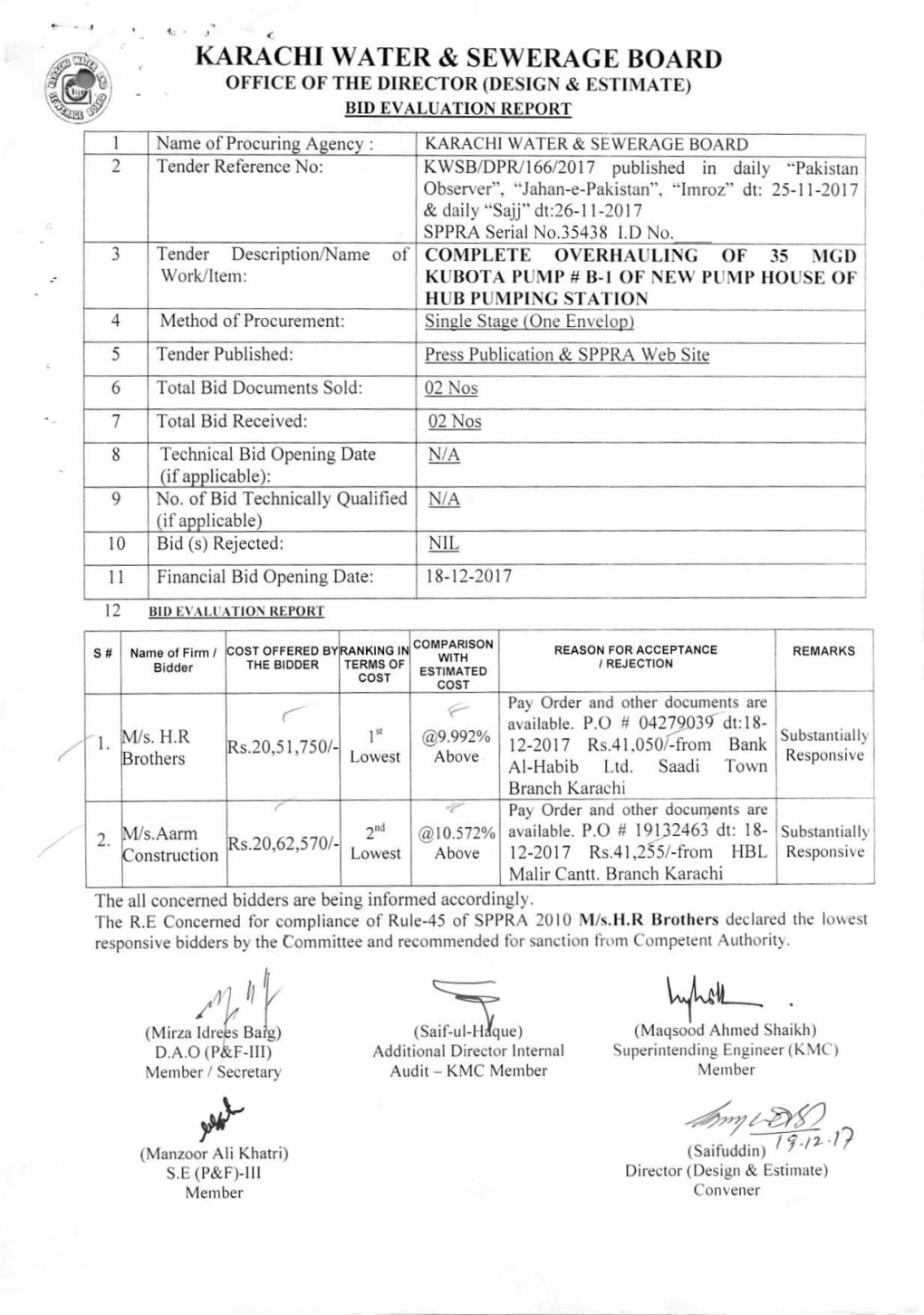 Karachi Water & Sewerage Board