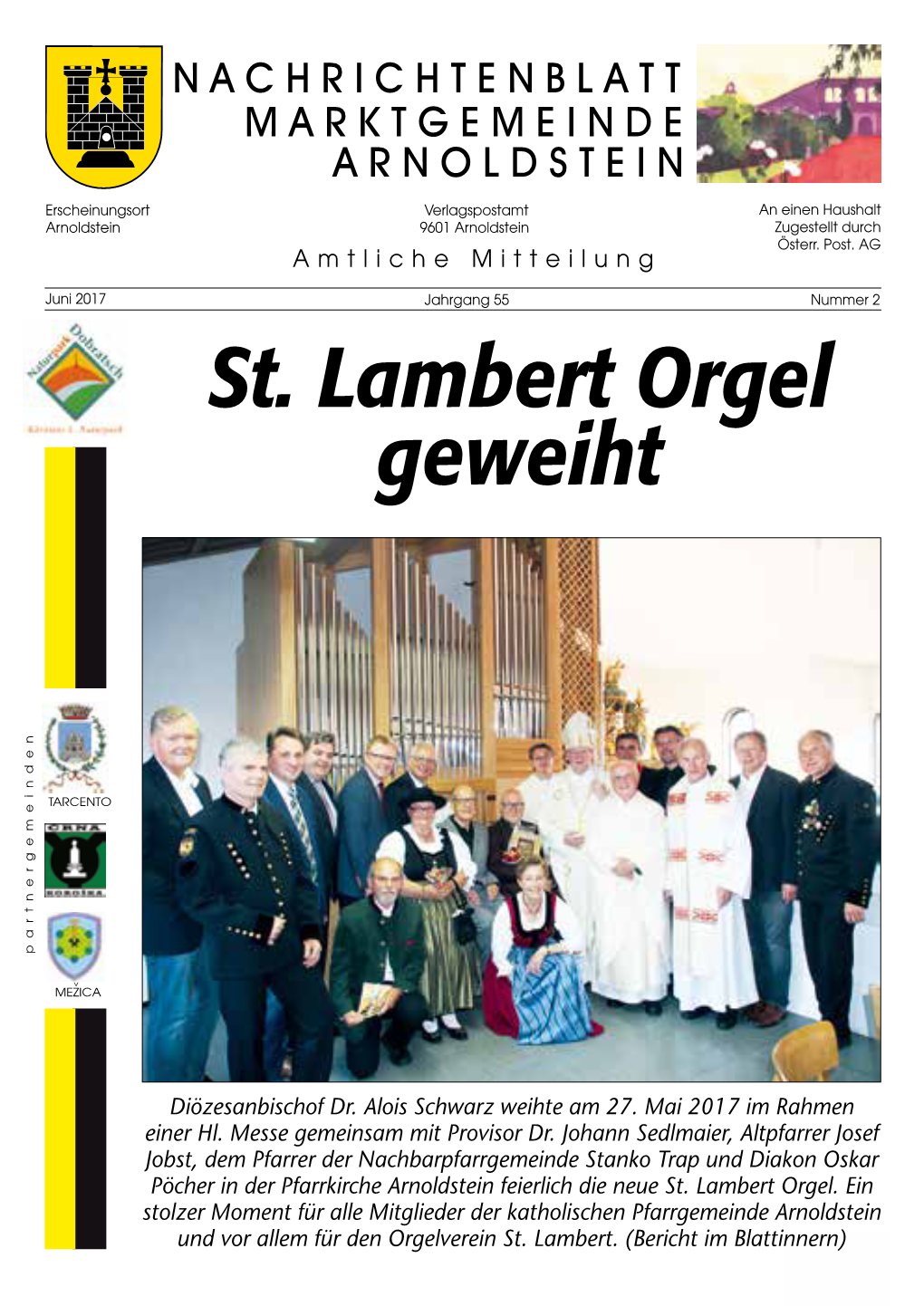 St. Lambert Orgel Geweiht