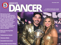Minnesota Dancer USA Dance-Minnesota Chapter #2011 Elections 2019