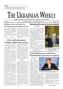 The Ukrainian Weekly 2010, No.9