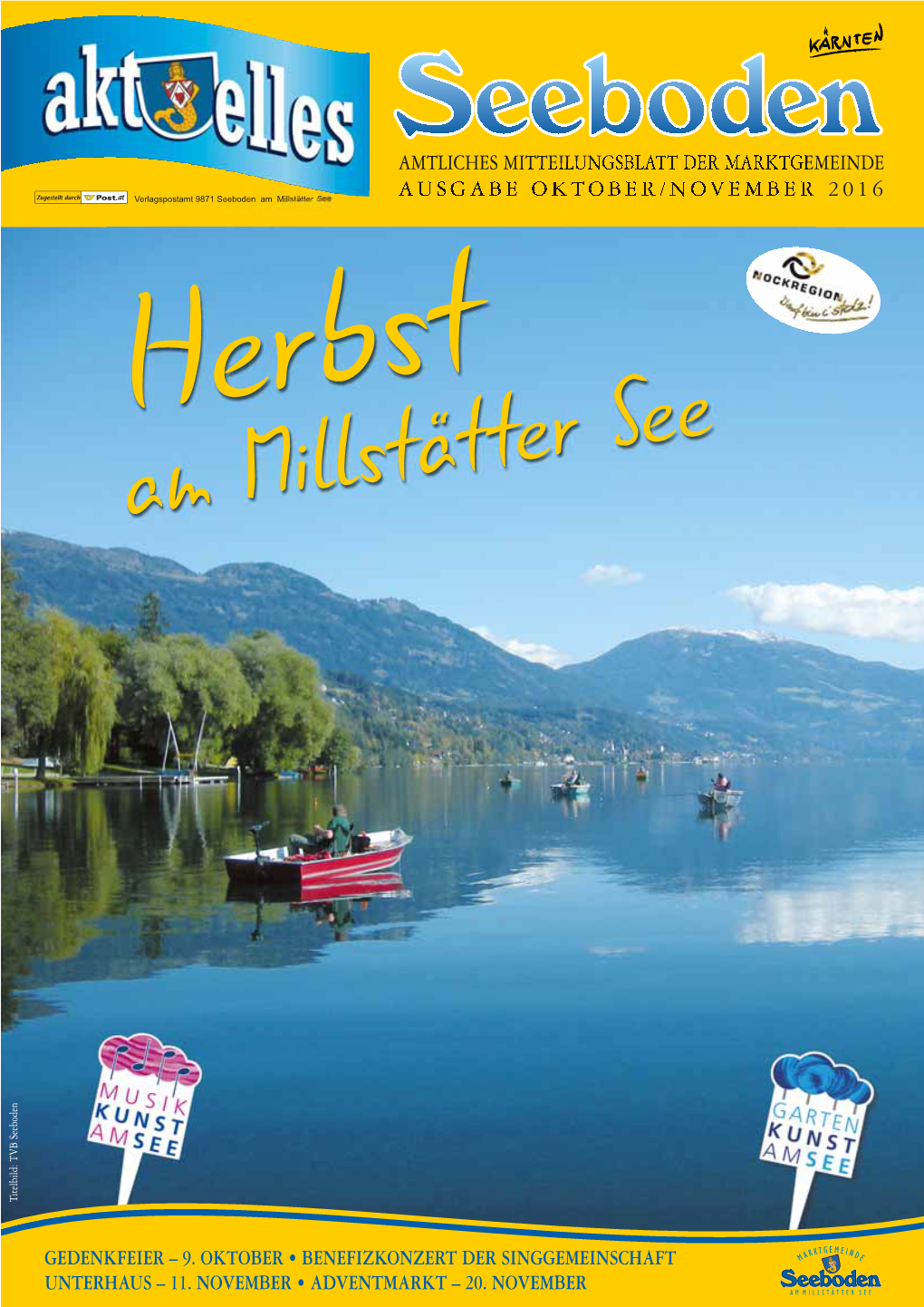 Am Millstätter See Titelbild: TVB Seeboden Titelbild