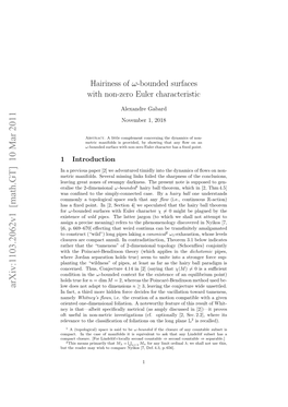 Hairiness of $\Omega $-Bounded Surfaces with Non-Zero Euler Characteristic