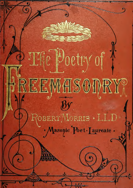 The Poetry of Freemasonry