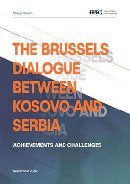 Brussels Dialogue, in Numbers Achieved Agreements