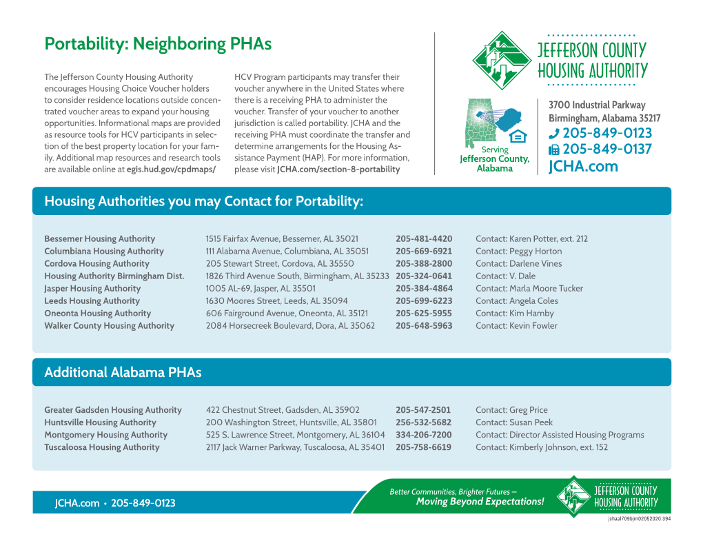 Portability: Neighboring Phas