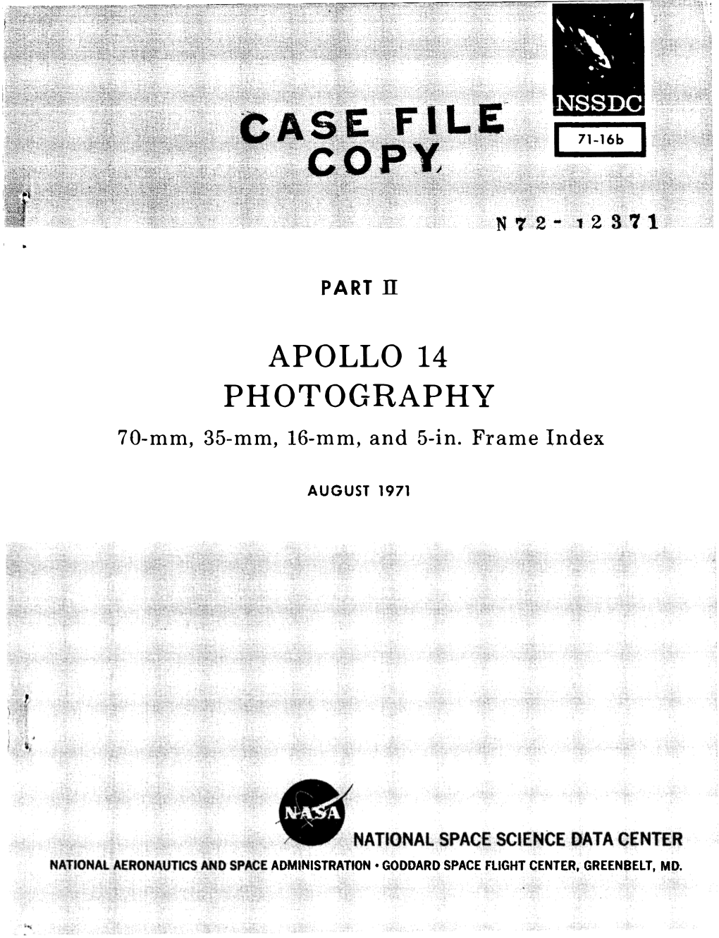 Apollo 14 Photography