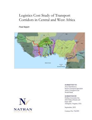 Logistics Cost Study of Transport Corridors in Central and West Africa