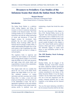 Case Studies of the Infamous Scams That Shook the Indian Stock Market