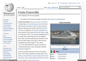 Costa Concordia