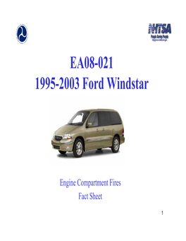 EA08-021 1995-2003 Ford Windstar