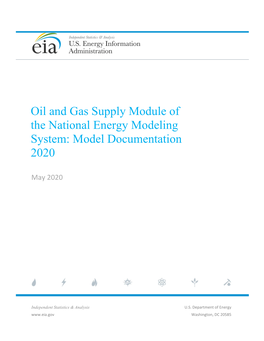 Oil and Gas Supply Module of the National Energy Modeling System: Model Documentation 2020