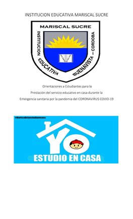 Institucion Educativa Mariscal Sucre