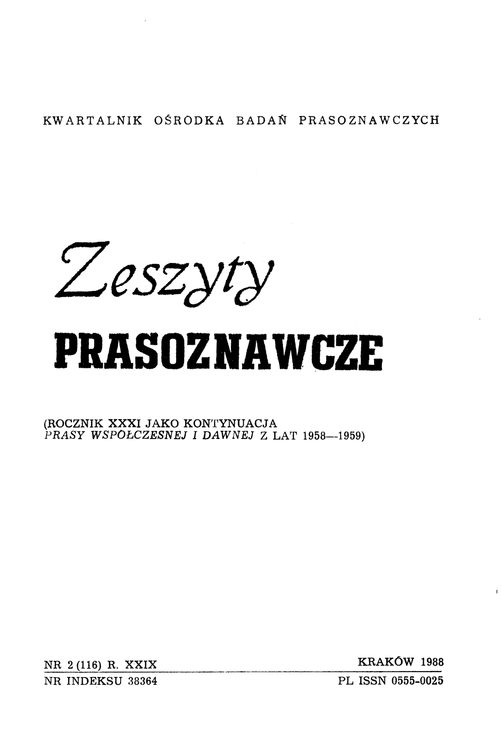 Prasoznawcze