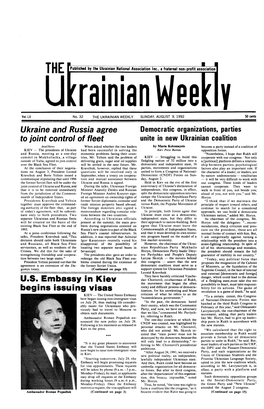 The Ukrainian Weekly 1992, No.32