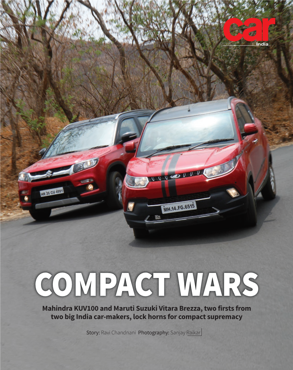 Mahindra KUV100 and Maruti Suzuki Vitara Brezza, Two Firsts from Two Big India Car-Makers, Lock Horns for Compact Supremacy