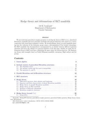 Hodge Theory of SKT Manifolds
