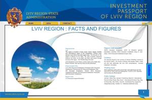 Lviv Region : Facts and Figures