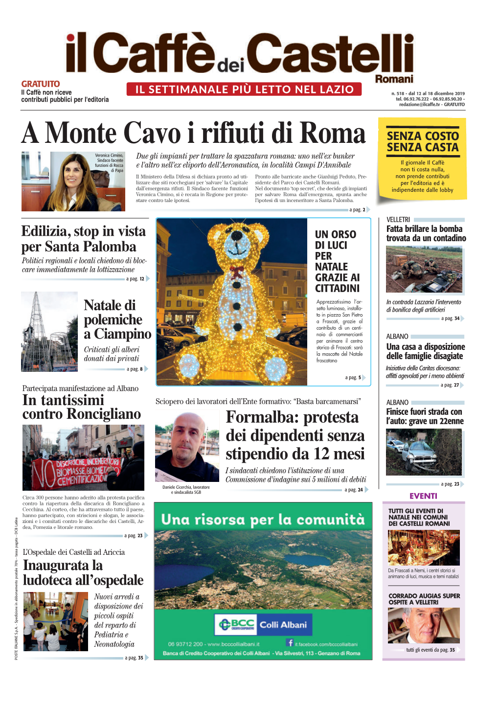 A Monte Cavo I Rifiuti Di Roma