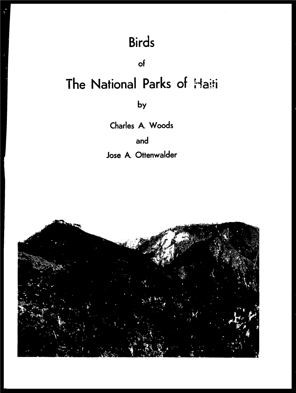 The National Parks of Haiti
