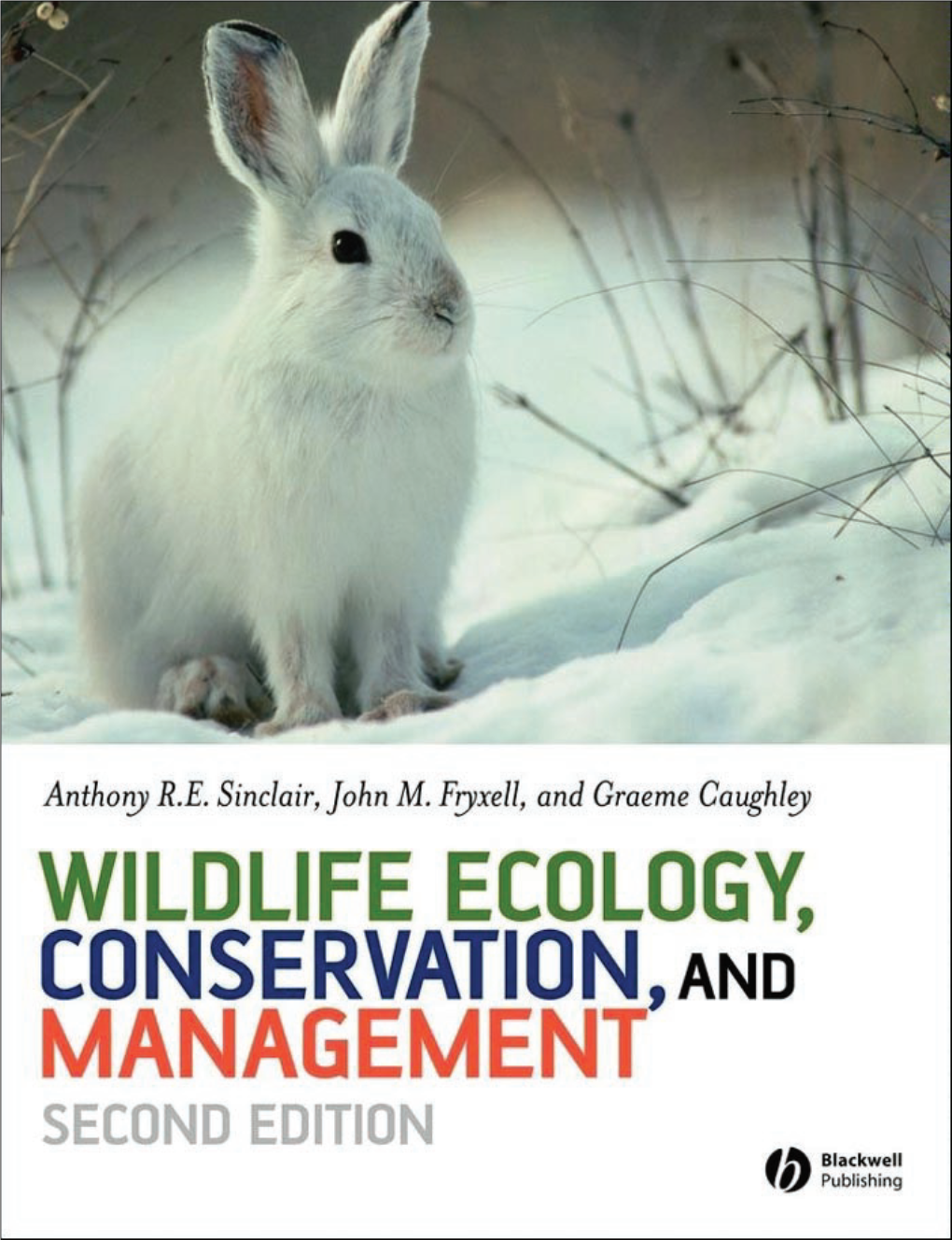 Wildlife Ecology, Conservation, and Management WECA01 08/17/2005 04:34PM Page Ii