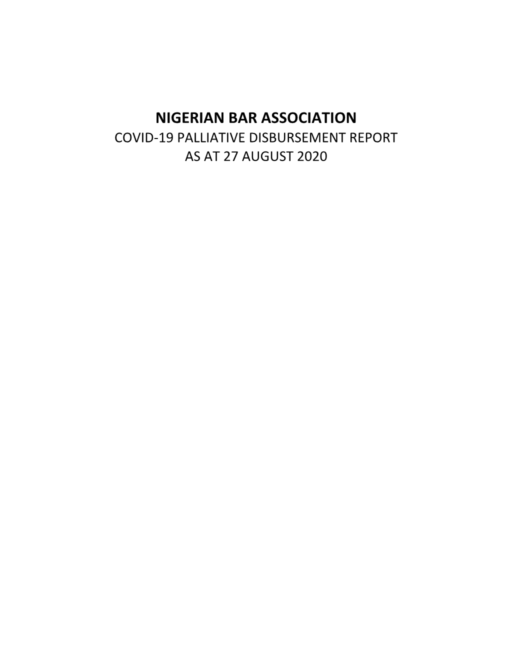 Nigerian Bar Association