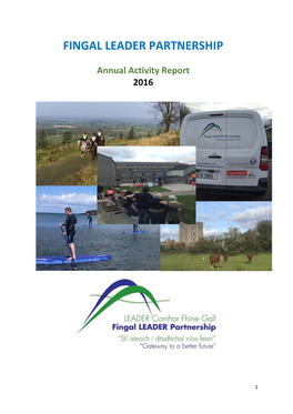Annual Activity Report 2016