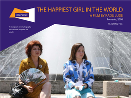 THE HAPPIEST GIRL in the WORLD a FILM by RADU JUDE Romania, 2008