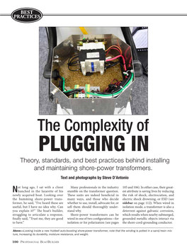 The Complexity of Plugging in Theory, Standards, and Best Practices Behind Installing and Maintaining Shore-Power Transformers