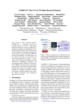 CORD-19: the COVID-19 Open Research Dataset