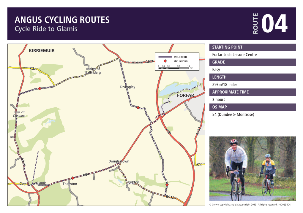 Angus Cycling Routes T U
