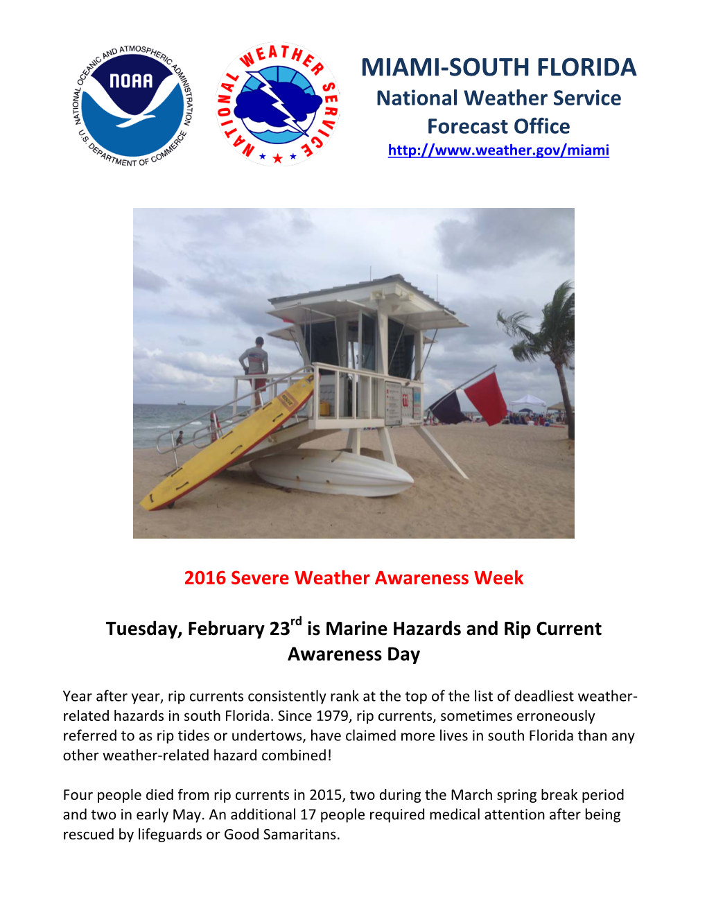 MIAMI-SOUTH FLORIDA National Weather Service Forecast Office