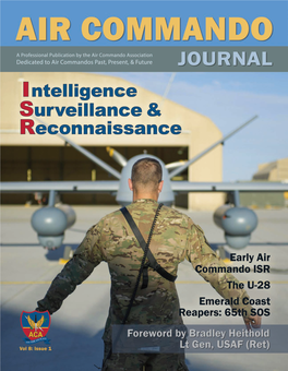 AIR COMMANDO JOURNAL │Vol 8, Issue 1 Air Commando Journal July 2019 Vol