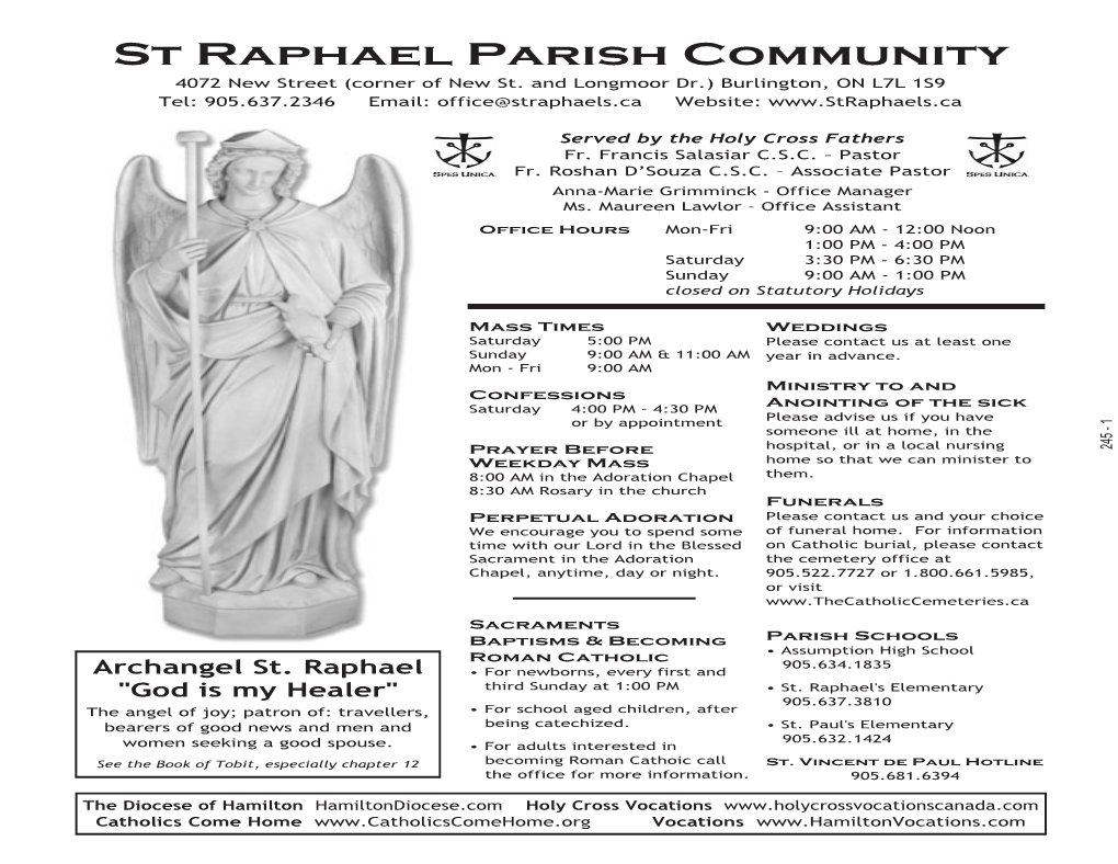 St Raphael Parish Community Ne Marchong