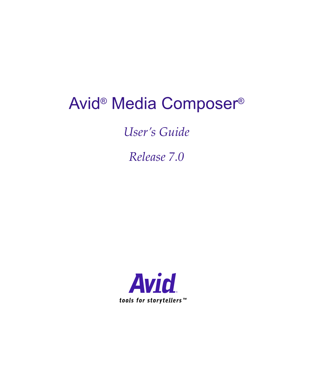 Media Composer User's Guide