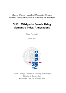 Semantic Wikipedia Search