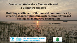 Sundarban Wetland – a Ramsar Site and a Biosphere Reserve