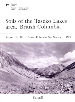 Soils in the Taseko Lakes Area