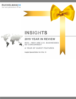 Insights 2019 Year in Review