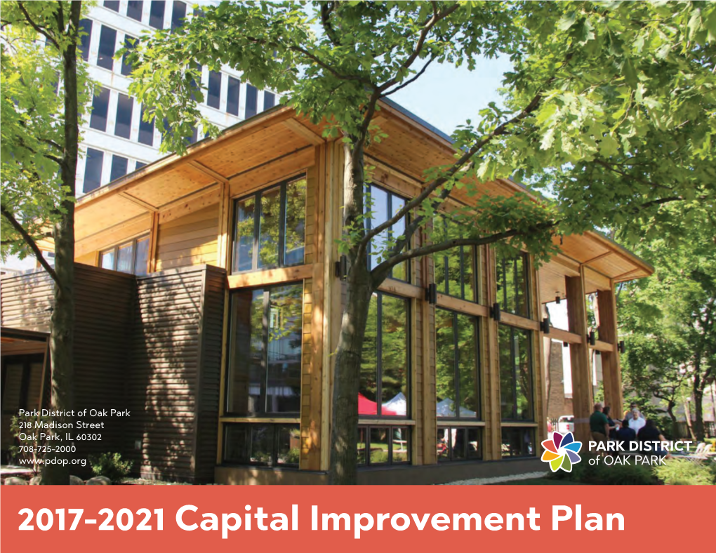 2017-2021 Capital Improvement Plan Table of Contents