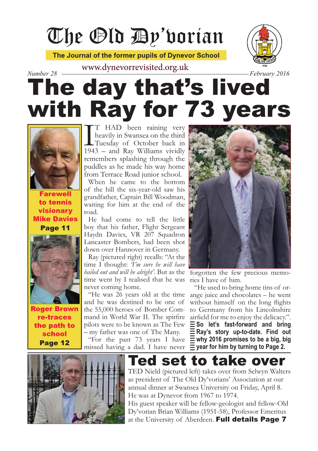 The Old Dy'vorian the Day That's Lived with Ray for 73 Years